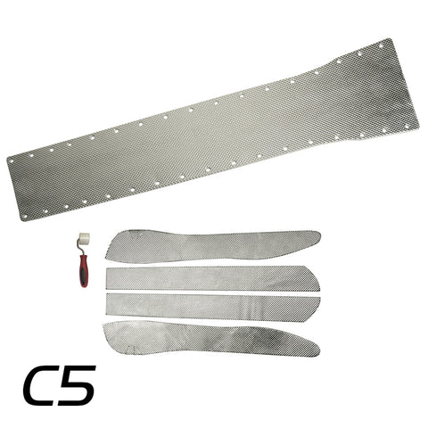 Corvette C5 Transmission Tunnel Plate & Side Shield Kit