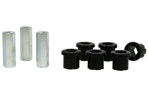 Whiteline Plus 05-13 Charger/300/Magnum AWD ALL Steering Rack & Pinion Mount Bushing Kit