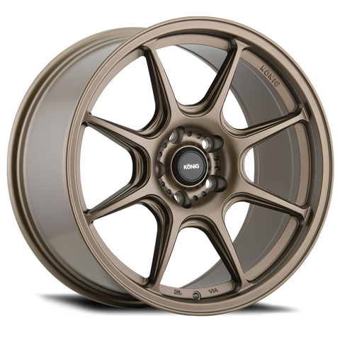 Konig Lockout 17x8 4x108 ET40 Matte Bronze