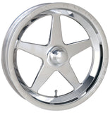 Weld Alumastar 1-Piece 15x3.5 / Strange Spindle MT / 1.75in. BS Polished Wheel - Non-Beadlock