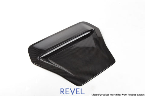 Revel GT Dry Carbon Engine Hood Scoop Cover 17-18 Honda Civic Type-R - 1 Piece