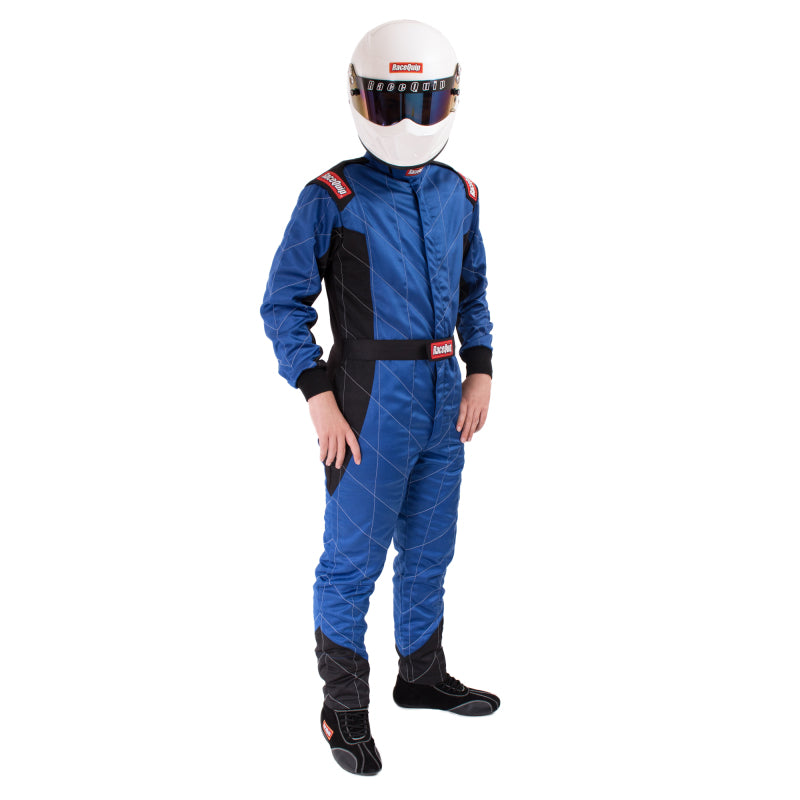 RaceQuip Blue Chevron-5 Suit SFI-5 - Mtall