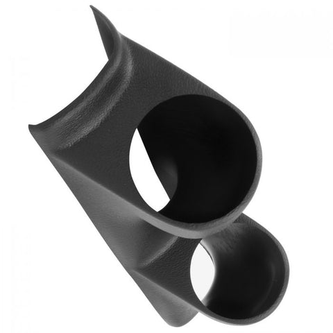 GAUGE MOUNT, A-PILLAR POD, DUAL, 2 5/8in, FORD MUSTANG 79-93 FOX