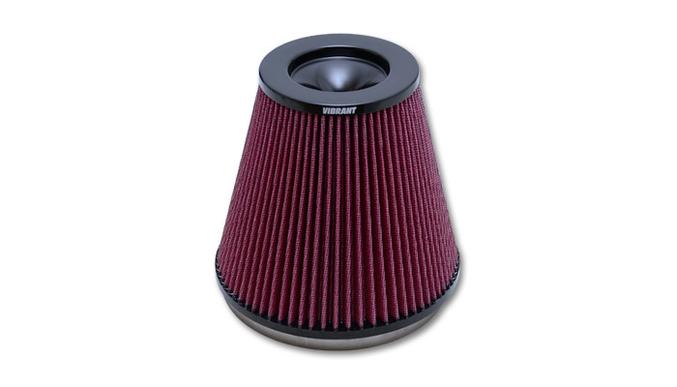 CLASSIC Perf. Air Filter (7in Inlet ID, 7in Height)- Bellmouth Velocity Stacks
