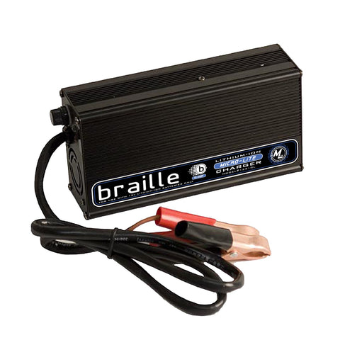 12310L - Braille 12 volt 10 amp lithium charger