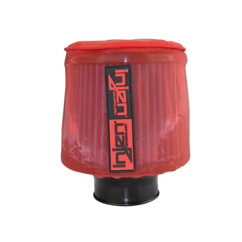 Injen Red Water Repellant Pre-Filter fits X-1022 6-1/2in Base / 8in Tall / 5-1/2in Top