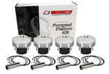 Wiseco Mitsubishi 4G63 2.0L Gen 2 w/ 156mm Long Rod 86mm Bore +.040 Oversize -4 Dome Dish Piston Set