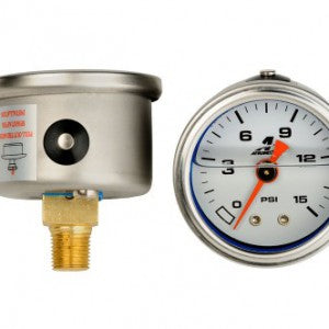 0 to 15 psi Fuel Pressure Gauge.