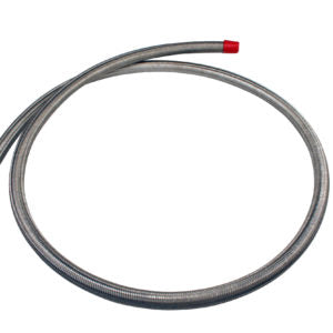 Hose, Fuel, Stainless Steel Braided, AN-08 x 4'