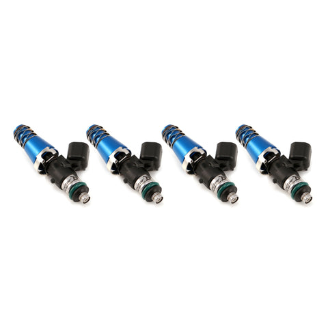 Injector Dynamics 1700cc Injectors - 60mm Length - 11mm Blue Top - 14mm Lower O-Ring (Set of 4)