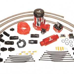 A2000 Complete Drag Race Fuel System for single carb, Includes: (11202 pump, 13201 reg., lines, etc)