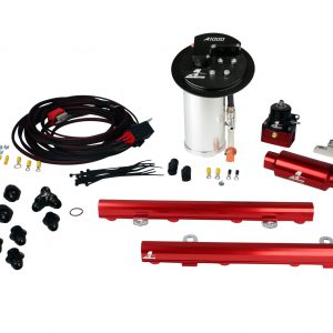 System, 10-13 Mustang GT, 18694 A1000, 14130 5.0L 4V Rails, 16307 Wire Kit & Misc. Fittings.