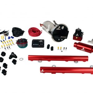 System, 05-09 Mustang GT, 18677 Elim, 14130 5.0L 4V Rails, 16306 PSC & Misc. Fittings.