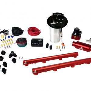 System, 10-13 Mustang GT, 18695 Elim, 14116 4.6L 3V Rails, 16306 PSC & Misc. Fittings.