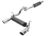 aFe Rebel Series 2.5in 304 SS Cat-Back Exhaust w/ Polished Tips 2018+ Jeep Wrangler (JL) V6 3.6L