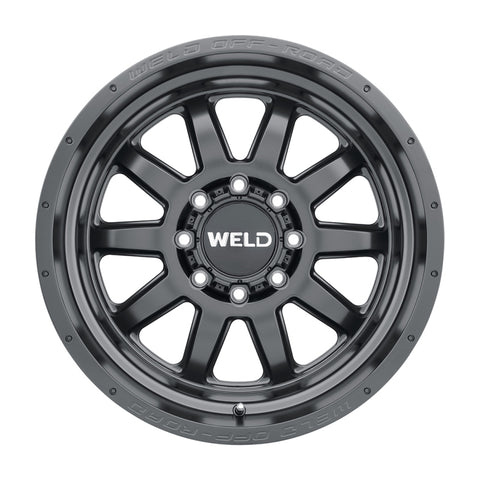 Weld Off-Road W101 20X9.0 Stealth 5X139.7 5X150 ET00 BS5.00 Satin Black 110.2