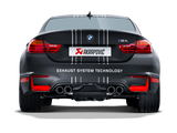 Akrapovic 14-17 BMW M4 (F82 F83) Rear Carbon Fiber Diffuser - Matte