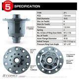 TOMEI T-Trax Advanced 1.5 Way L.S.D ND Miata