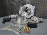 Rear Dual Drag Race Brake Kit "Large GM" Housing Ends