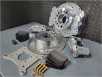 Rear Dual Drag Race Brake Kit Olds/ Pontiac Housing Ends 5/8" Studs