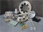 4 Piston Front Pro-Street Brake Kit 70-78 Camaro, Nova, Chevelle