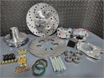 2 Piston Medium Duty Front Drag Race Kit 71-80 Pinto, Mustang II