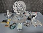 2 Piston Medium Duty Front Drag Race Kit 71-77 Vega, 75-80 Monza