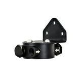 Mishimoto M20 x 1.5 - Remote Oil Filter Mount - Black