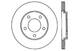 StopTech 05-10 Ford Mustang Slotted & Drilled Left Rear Rotor
