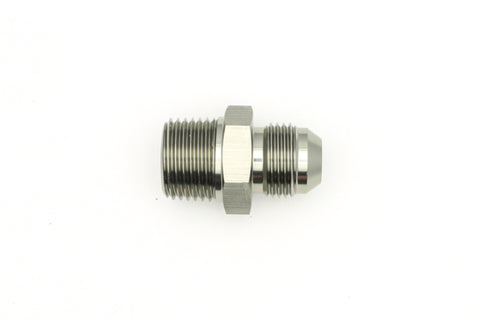 DeatschWerks 8AN Male Flare To 1/2in. Male NPT Adapter