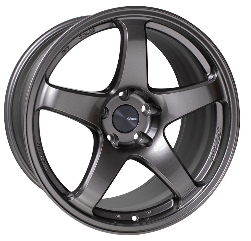 Enkei PF05 18x8.5 5x114.3 38mm Offset 75mm Bore Dark Silver Wheel