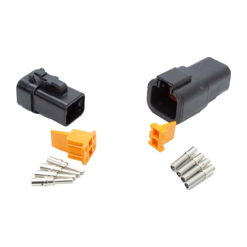 Snow 4 Pin DTP Deutsch Connector Set (10AWG-14AWG)