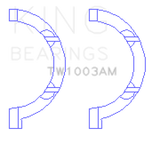 King Engine Bearings Chrysler 345/370 OHV Hemi Thrust Washer Set