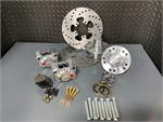 2 Piston Medium Duty Front Drag Race Kit 1984-1985 Mazda RX7