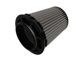 aFe MagnumFLOW Pro Dry S Air Filter 4in F x 6in B MT2 x 4-3/4 T x 7in H (Inverted)