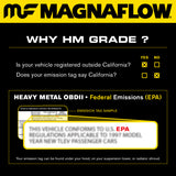 MagnaFlow Direct Fit Catalytic Converter 2004 Durango 5.7L Passenger Side