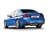 Akrapovic 12-15 BMW 335i (F30 F31) Evolution Line Cat Back (SS) w/ Carbon Tips (Req. Link Pipe)