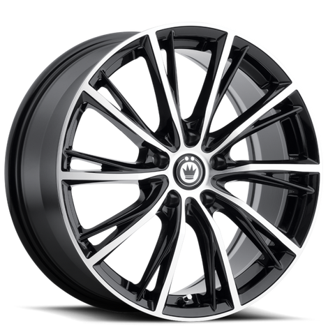 Konig Impression 17x7.5 5x115 ET40 Gloss Black w/ Machined Face