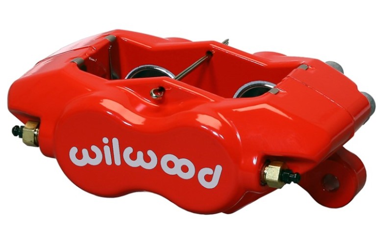 Wilwood Caliper-Forged Dynalite-Red 1.75in Pistons 1.10in Disc