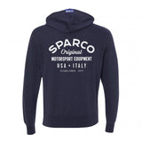 Sparco Sweatshirt ZIP Garage NVY - Large