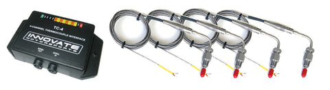 TC-4 PLUS 4-Channel EGT Kit (Incl. TC-4 PLUS, 4 Type-K EGT Probes) 3895