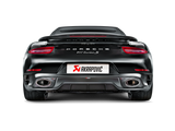 Akrapovic 14-15 Porsche 911 Turbo/Turbo S (991) Slip-On Line (Titanium) w/ Carbon Titanium Tips