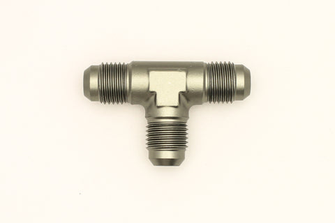 DeatschWerks 6AN Male Flare + 6AN Male Flare To 6AN Male Flare Tee Fitting