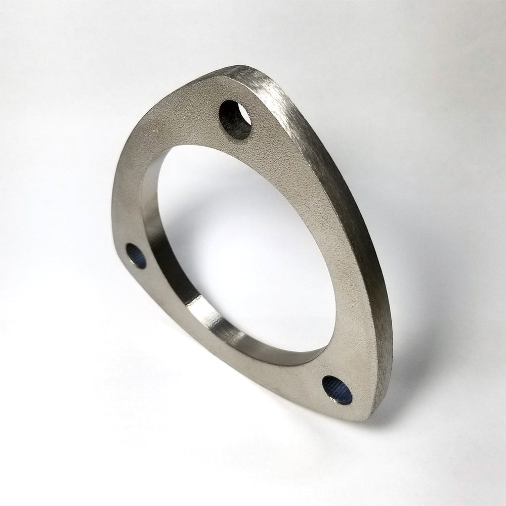 3.5" 3-Bolt Titanium Exhaust Flange