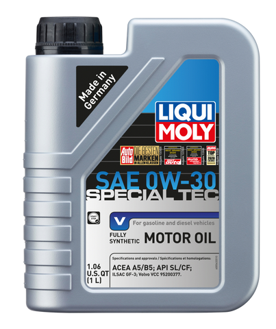 LIQUI MOLY 1L Special Tec V Motor Oil SAE 0W30