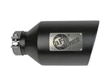 aFe Power MACH Force-Xp 409 Stainless Steel Clamp-on Exhaust Tip Black