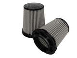 aFe MagnumFLOW Pro Dry S Air Filter 4in F x 6in B MT2 x 4-3/4 T x 7in H (Inverted)