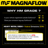 MagnaFlow Conv DF 04 Chevrolet Malibu 3.5L Passenger Side Front