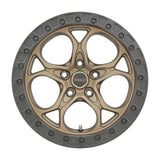 Weld Off-Road W106 17X9.0 Ledge 5X127 ET-12 BS4.50 Satin Bronze Satin Black 71.5