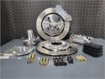 4 Piston Pro Street Front Brake Kit 79-93 Mustang 4 LUG